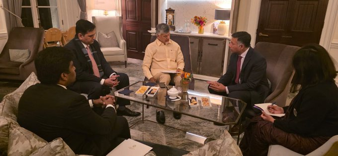 AP–UK Ties Boosted: Productive Meeting with Indian High Commissioner in London