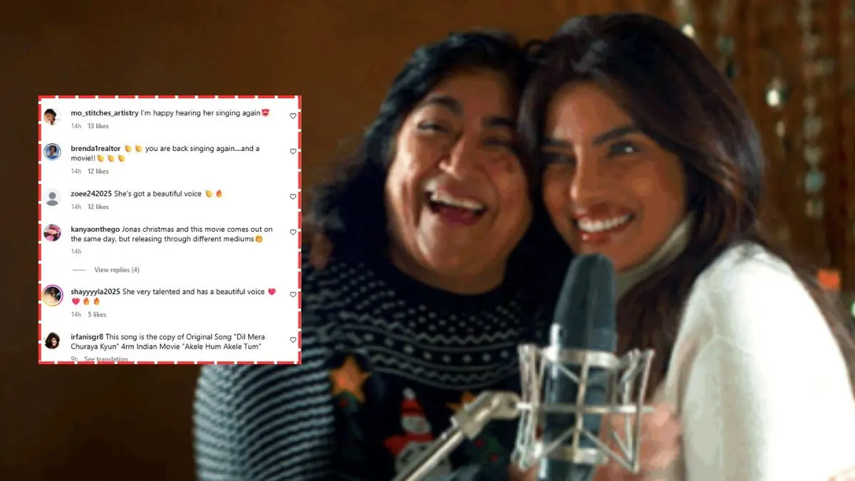 Fans Go Crazy as Priyanka Chopra Drops Desi Version of ‘Last Christmas’