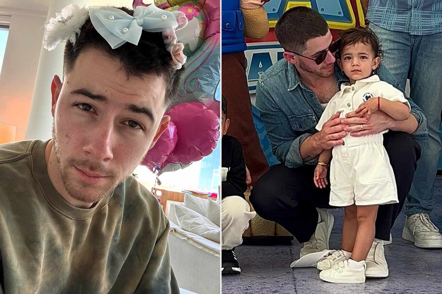 Nick Jonasand Daughter Malti Marie Steal Hearts at ‘A Very Jonas Christmas’ Premiere