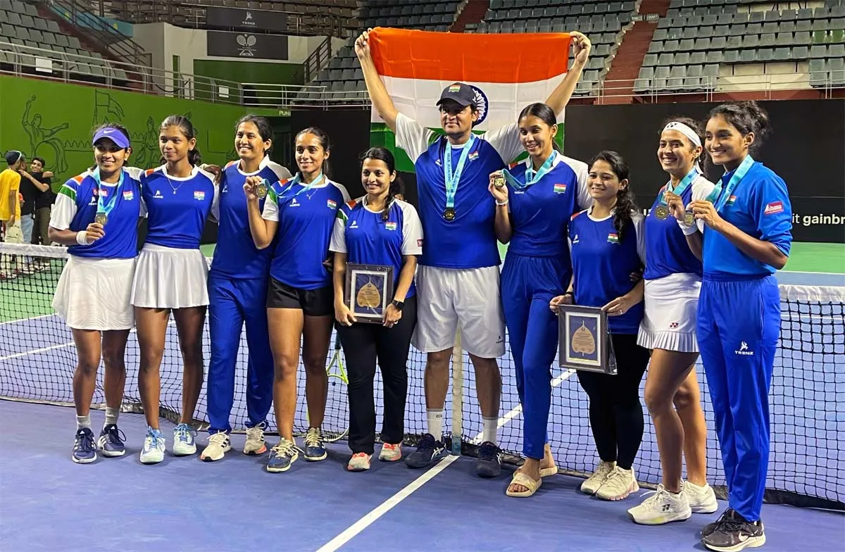 Prachura PP Meets Team India Ahead of Billie Jean King Cup Play-Offs