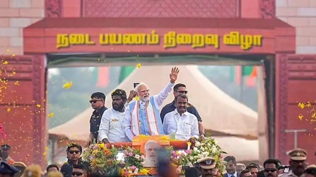 Modi’s Tamil Nadu Visit: A High-Voltage Launch, But Lingering Political Baggage Raises Questions