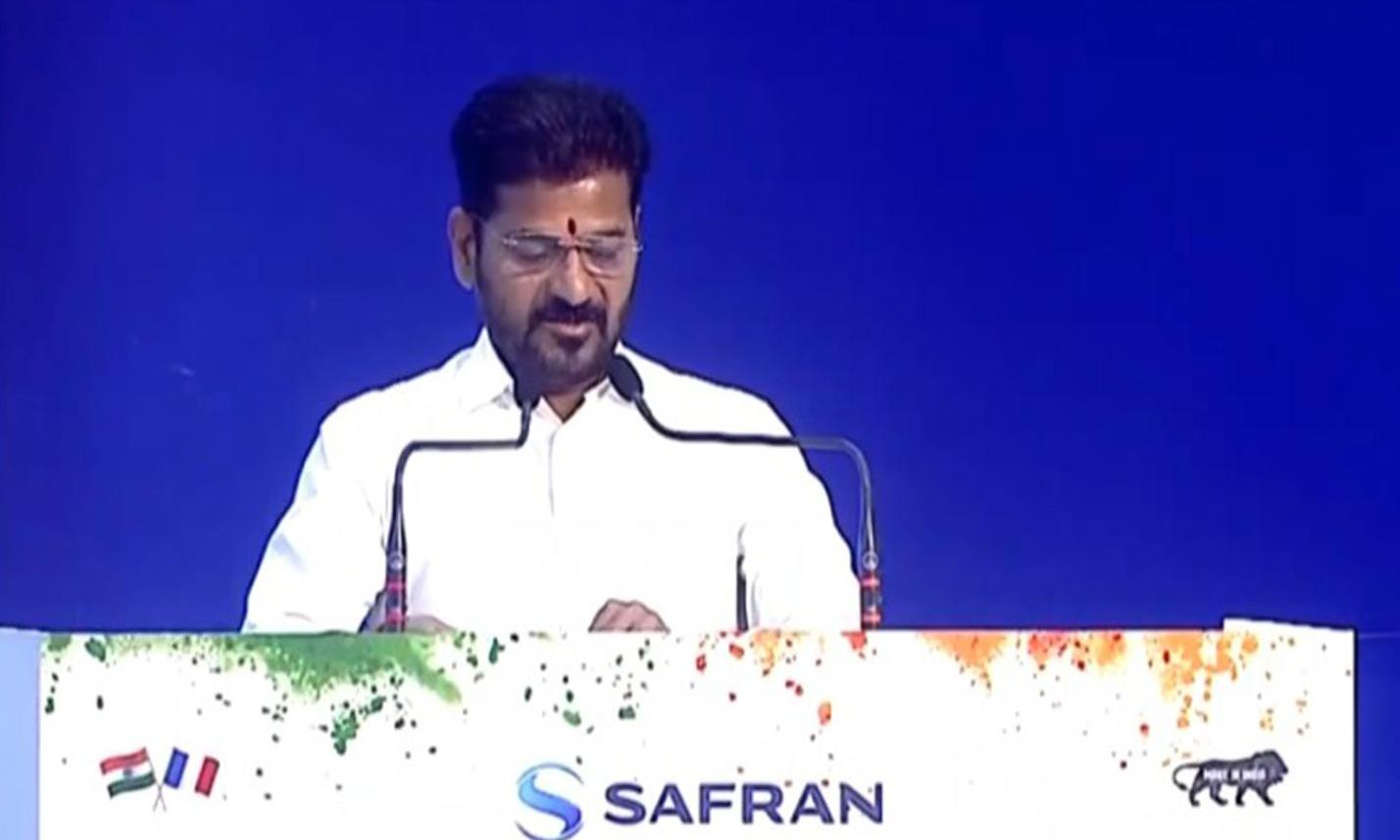 Aviation Boost for Telangana: CM Revanth Reddy Welcomes Safran’s Aircraft Engine MRO Facility