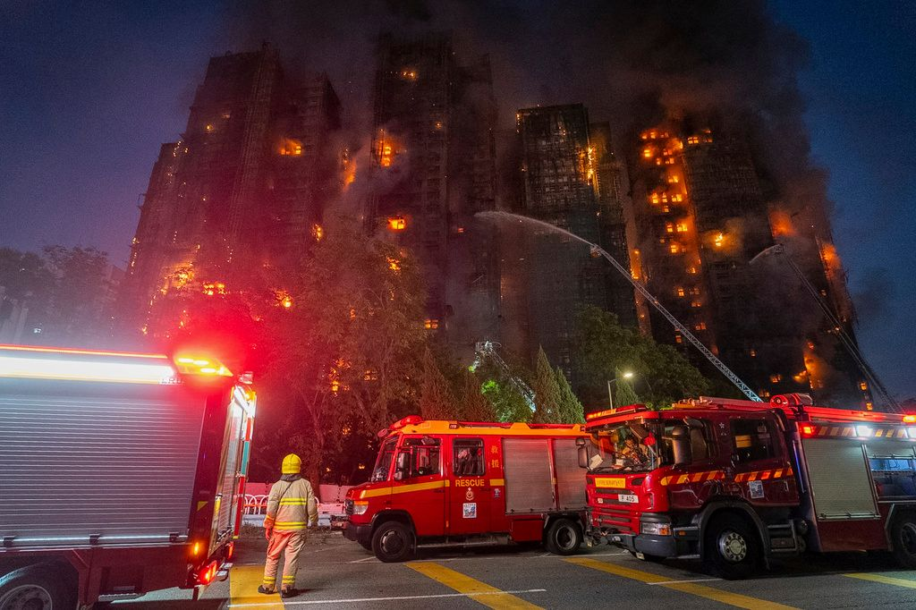 Inferno in Hong Kong: Deadly Fire Kills 94, Volunteers Rush to Rescue Survivors
