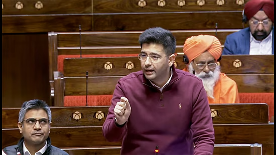 Raghav Chadha Raises Voice for Gig Workers’ Rights in Parliament