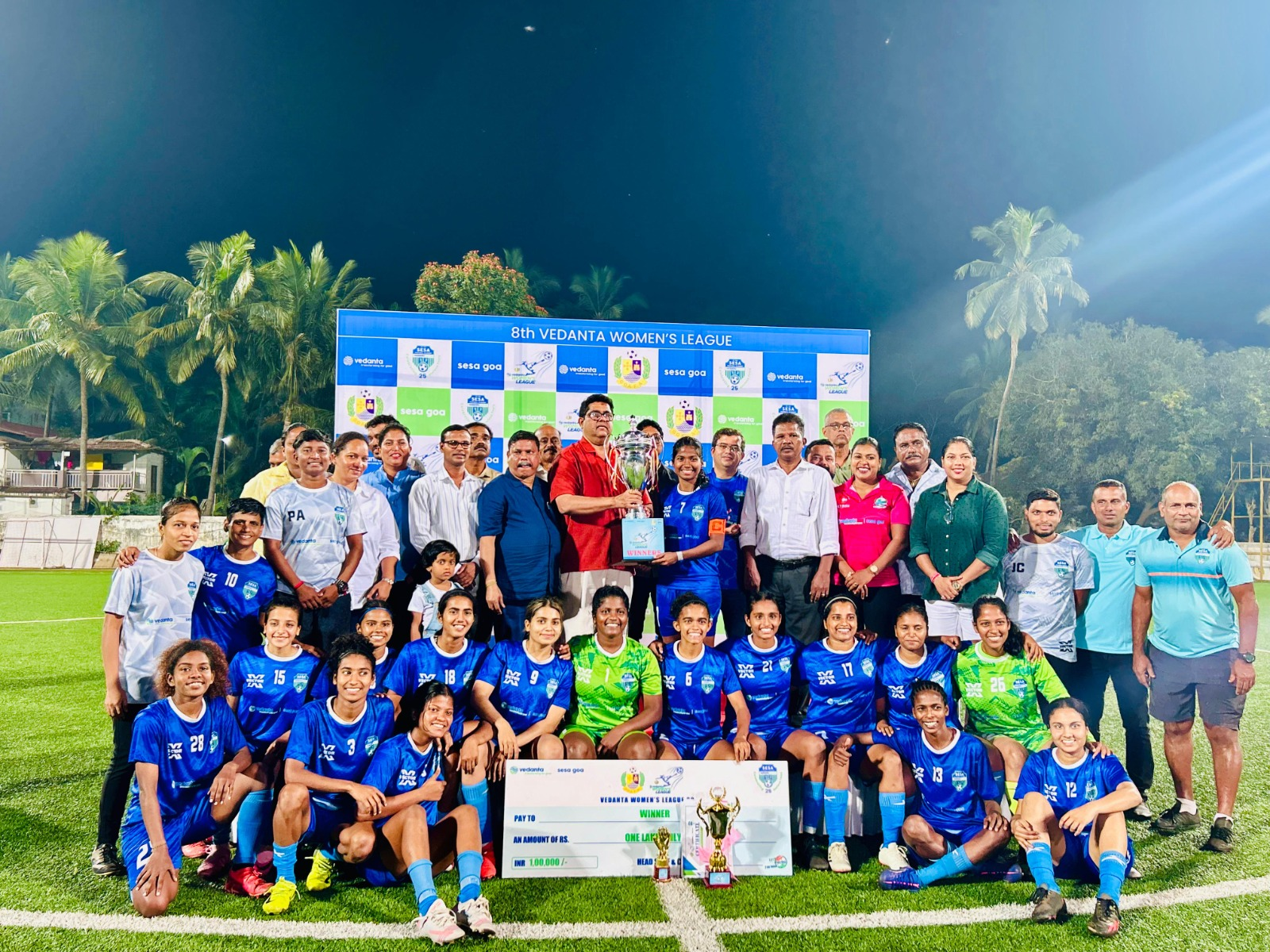 Sesa Football Academy Women’s Team Qualifies for 9th Indian Women’s League
