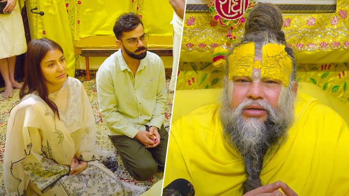 Virushka Receive ‘Vinamra Rahiye’ Guidance From Premanand Maharaj