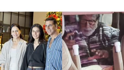 Akshay Kumar, Amitabh Bachchan, Abhishek Bachchan Attend Screening of ‘Ikkis’ in Mumbai