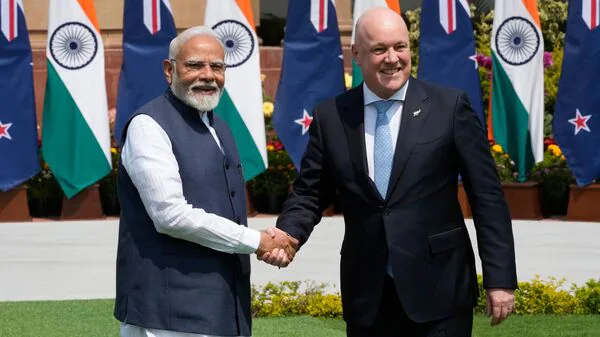 New Zealand PM Christopher Luxon Hails Free Trade Agreement With India