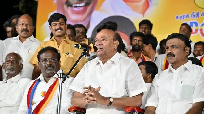 We Will Come to Power: PMK Chief Ramadoss Predicts NDA’s Victory in Upcoming Elections