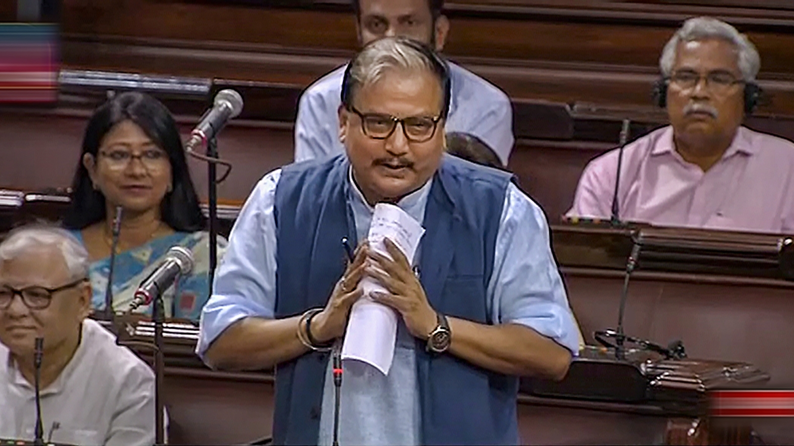 Intolerable and Insensitive Step: RJD MP Manoj Jha Questions Delhi Administration