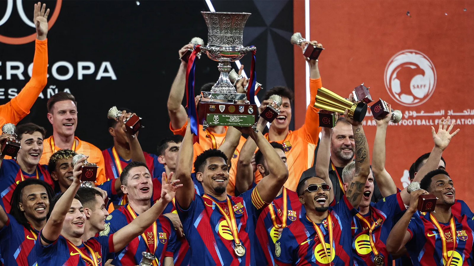 Raphinha, Lewandowski Star As Barcelona Edge Real Madrid 3–2 In Spanish Super Cup Thriller
